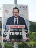 Plakat HC Strache zur EU-Wahl 2019