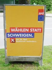 SPÖ-Plakat zur EU-Wahl 2019